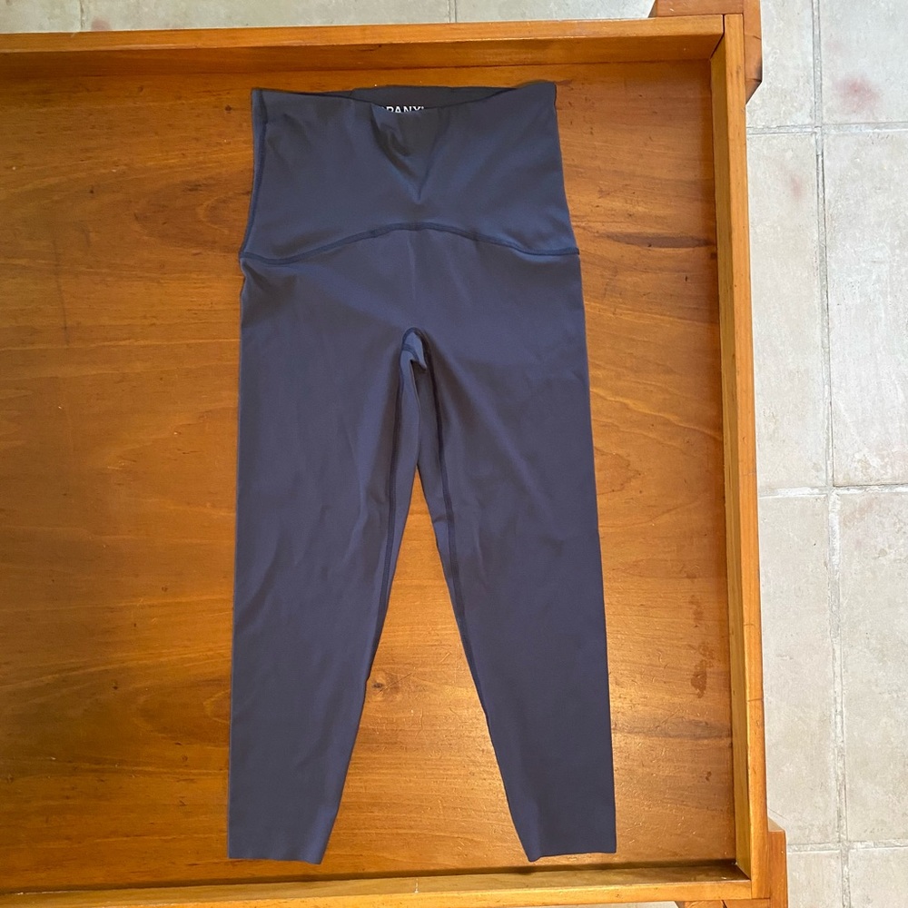 SPANX Navy Ankle-Length Pants